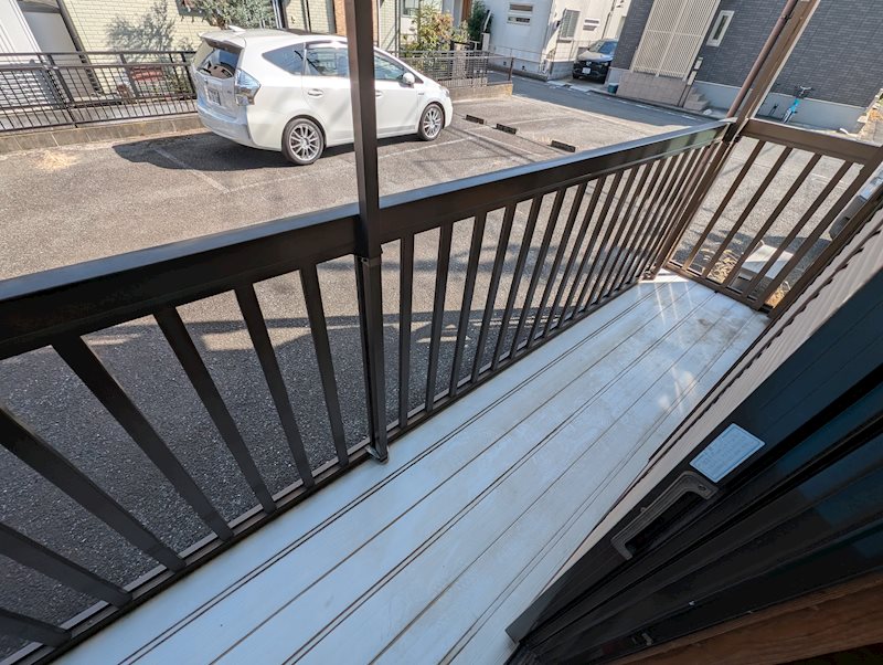 ファインヒルマツバ  ベランダ