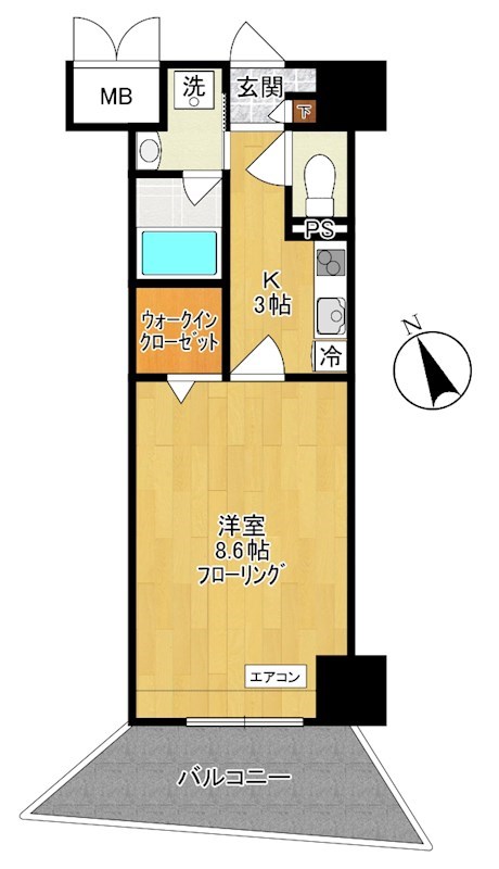maruei 6  903号室 間取り