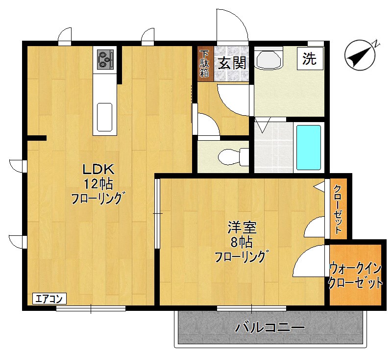 ライズファーム  間取り図