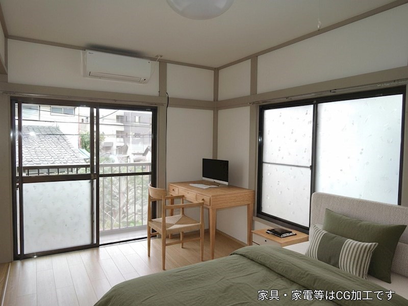 下島荘　D棟 ベッドルーム
