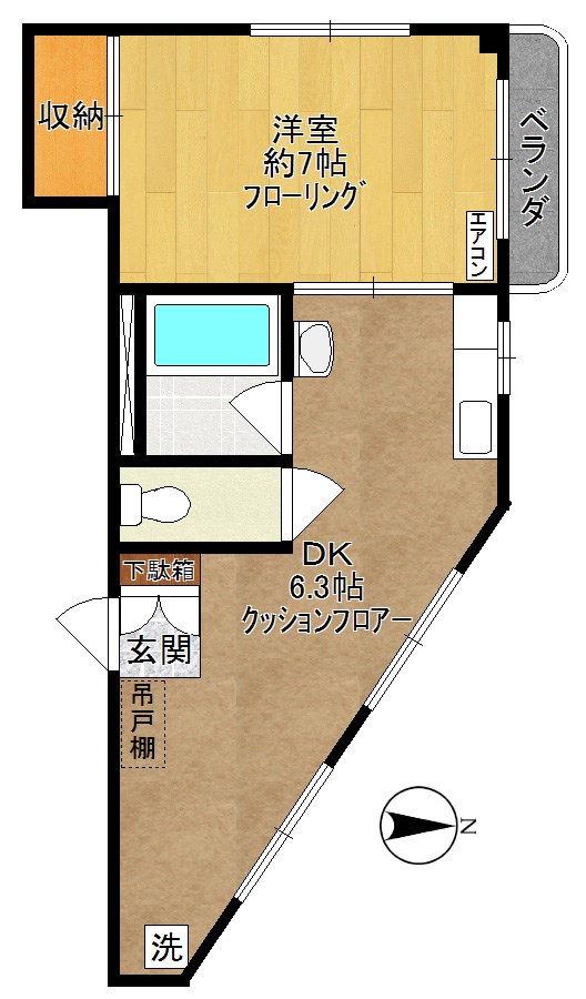 UNOマンション 間取り図