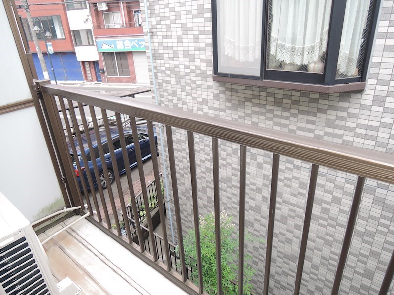 コーポふじね ベランダ