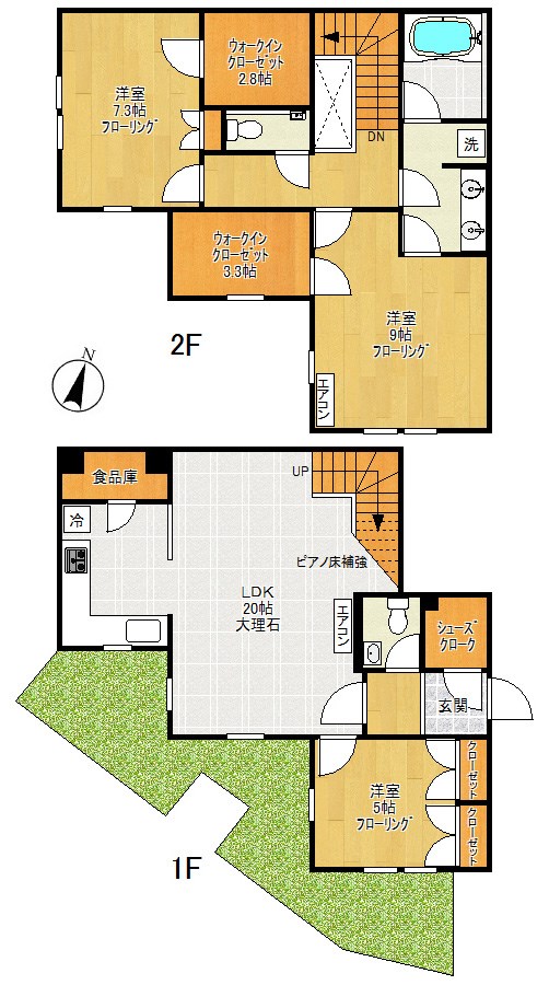 凛樹-Offen- 間取り図