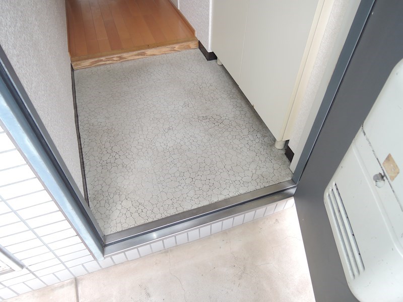 稲田堤グランドハイツ 玄関