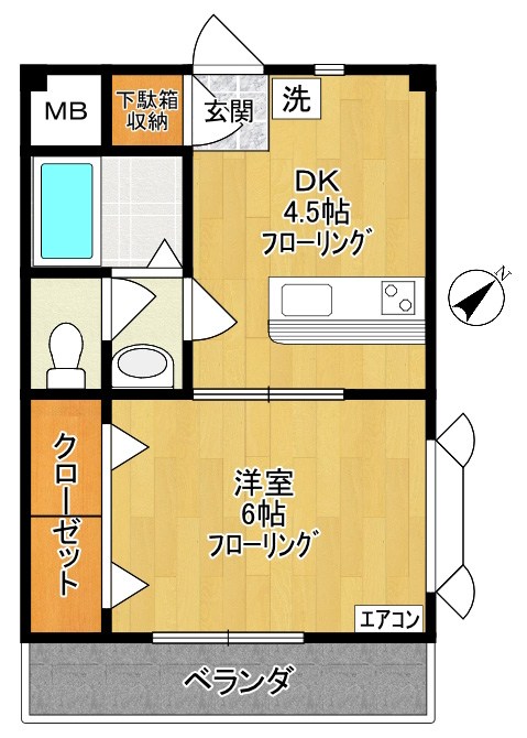 フォーレストハイツ   間取り図