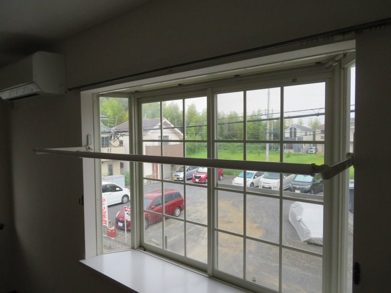 ハイムカガミダ ベランダ