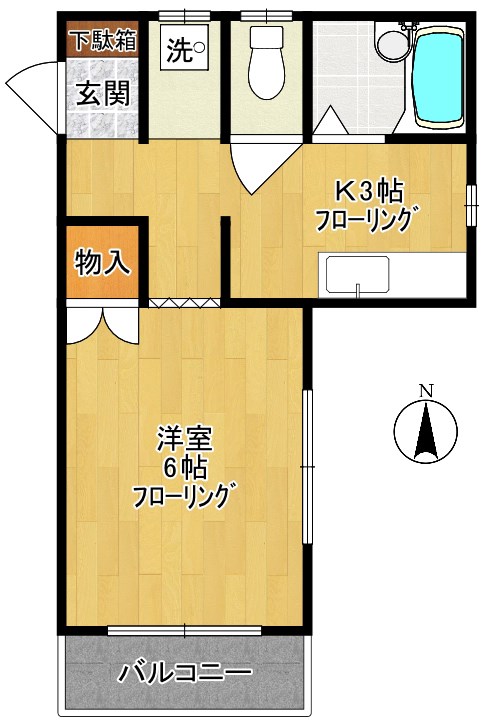 Y's向ヶ丘 間取り