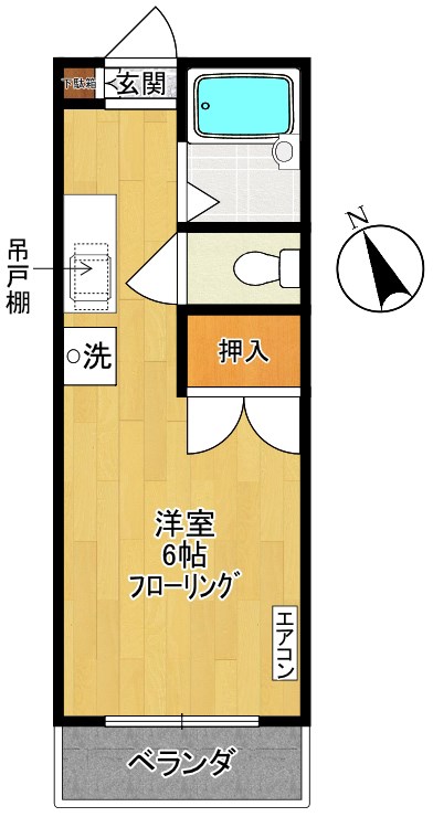 セゾンドゥー 間取り図