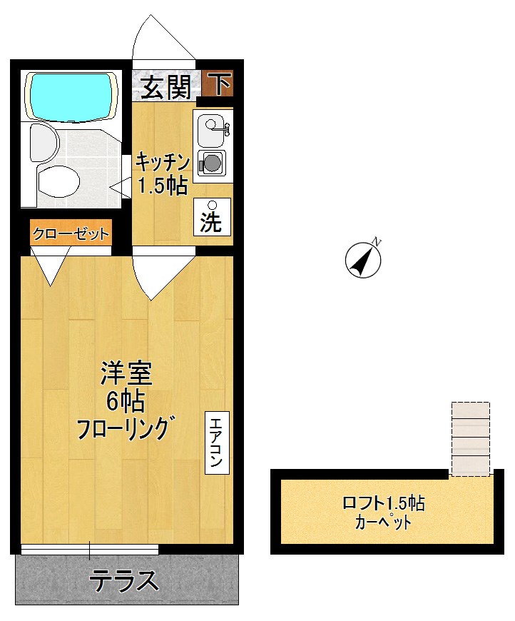 コージーハウス 間取り図