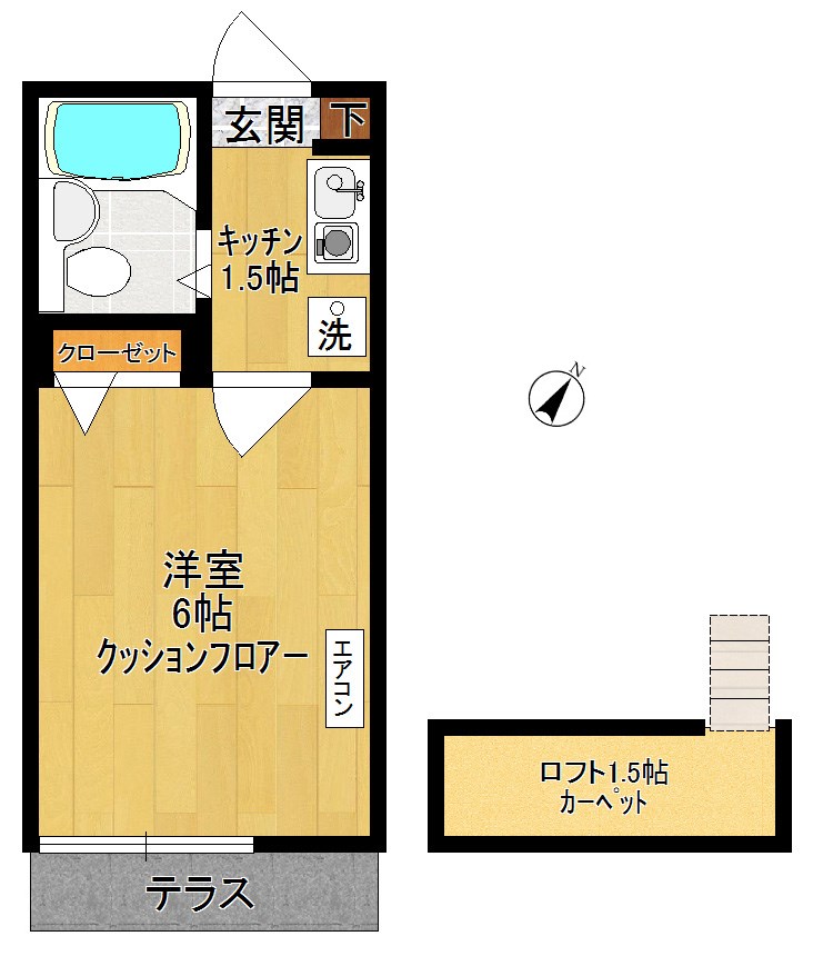 コージーハウス 間取り図