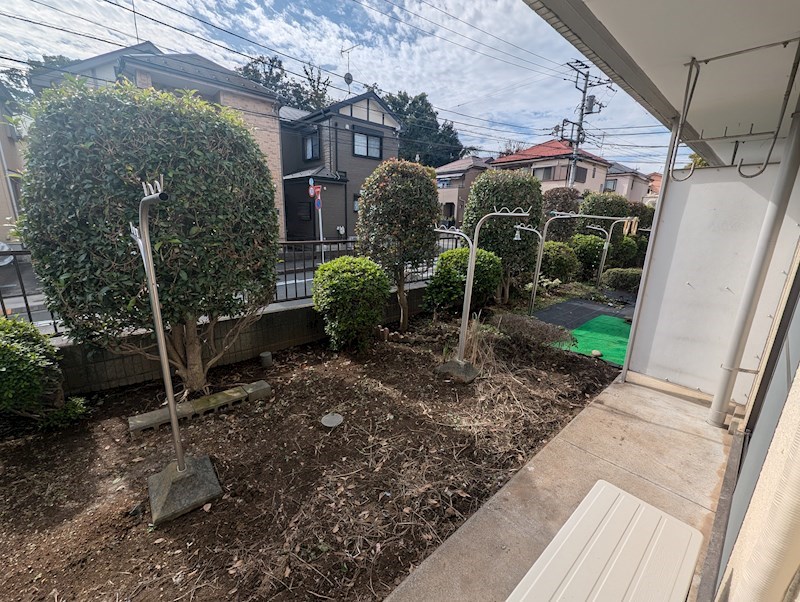 コーポ上平尾 ベランダ