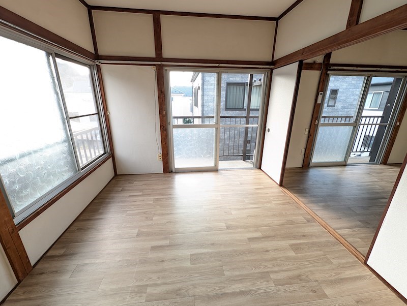 松南荘  ベッドルーム