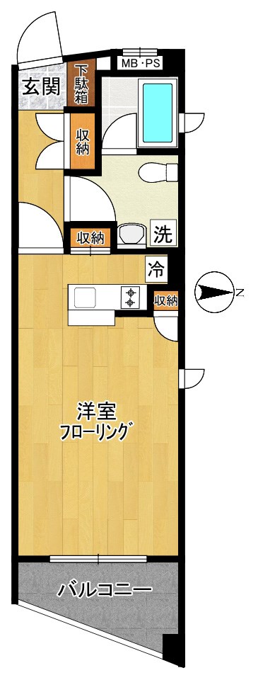プランドール・パル 間取り図