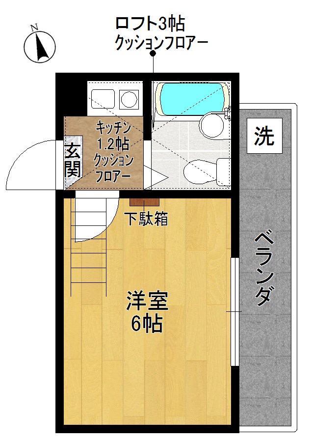 HOT1 間取り図