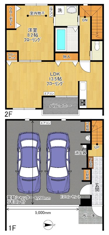 Tiercel-ティアサル-A棟 102号室 間取り