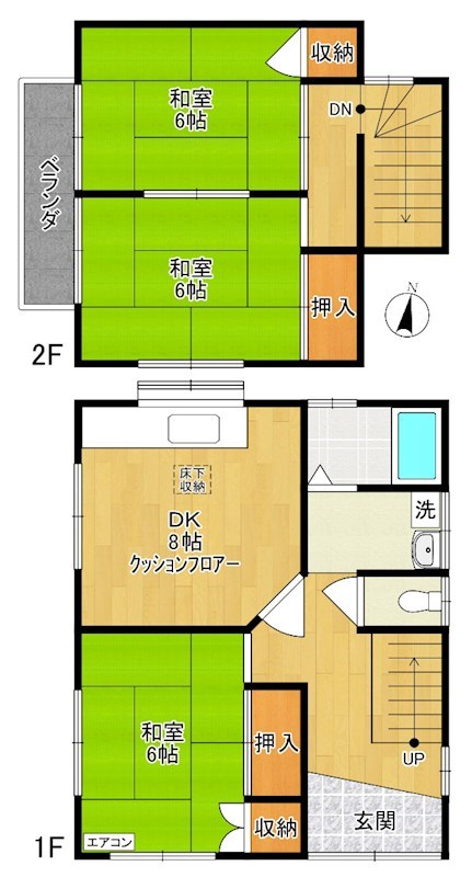 TSURU HOUSE 間取り