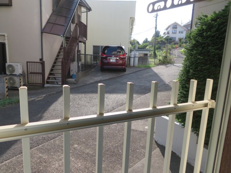 パストラルいしい ベランダ