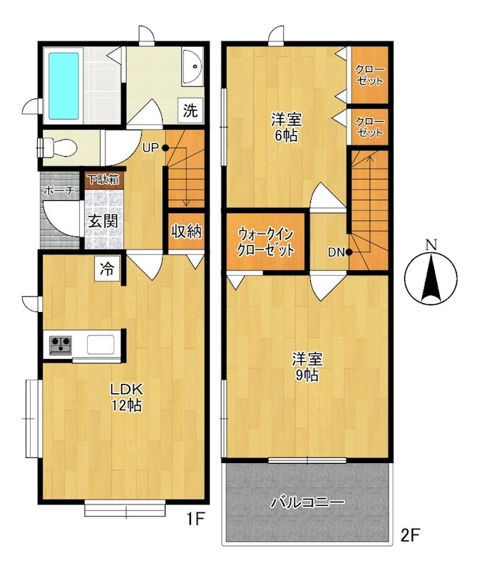 パラドール百合ヶ丘 間取り図