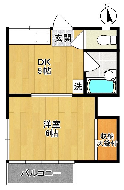 シャルム 間取り図