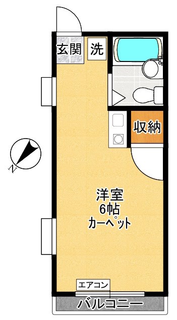 エミグラント多摩川 間取り図