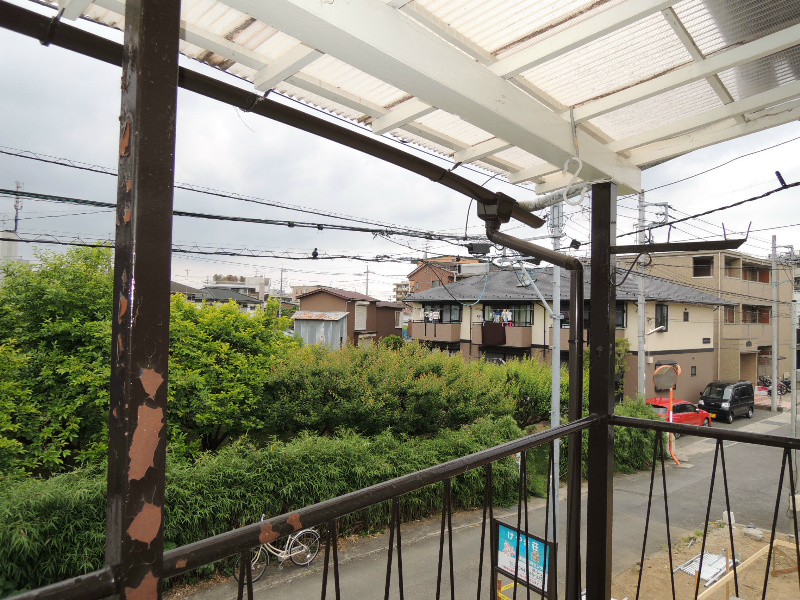 けやき荘 ベランダ