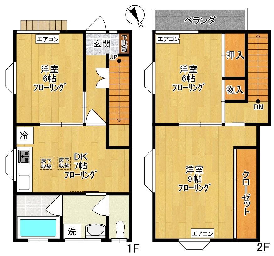 グリーンハイム507 間取り図
