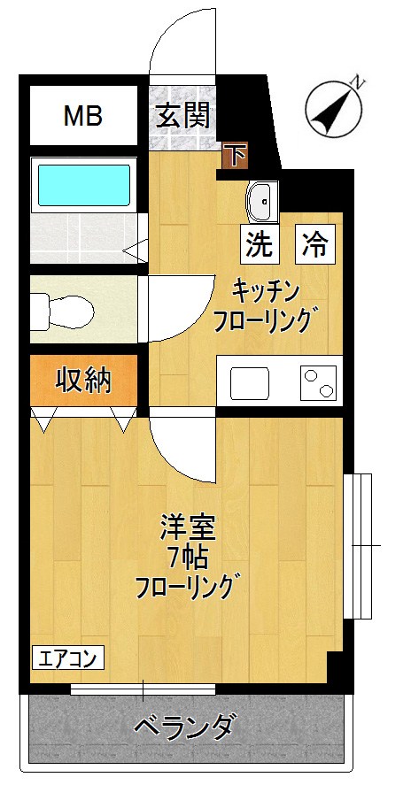 フォレスト三田 間取り図
