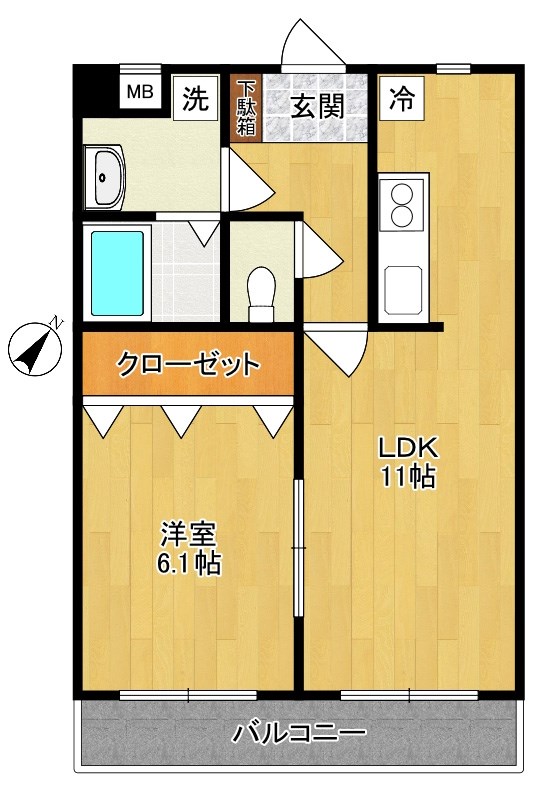 Nビル 間取り図