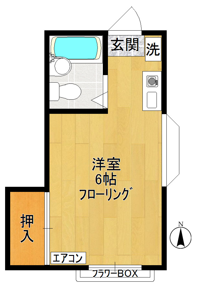 ＭＹハイツ 101号室 間取り