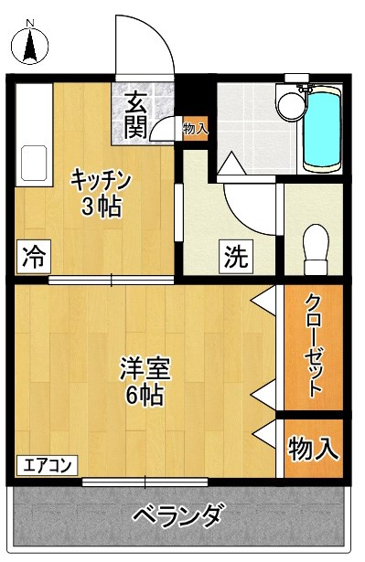 メゾン・ド・エルスルー 間取り図
