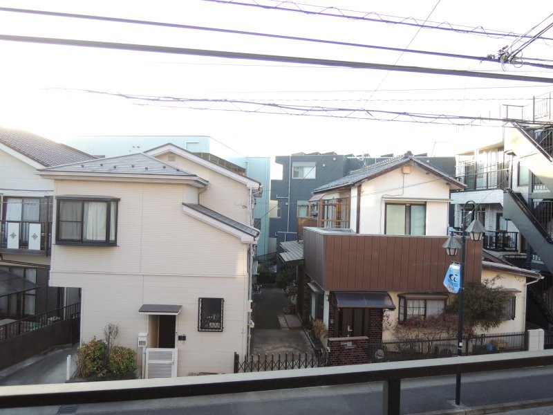 中里マンション ベランダ