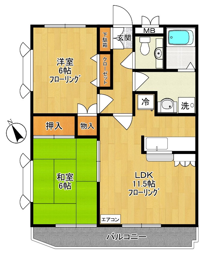 トゥインクルプラザ 間取り図