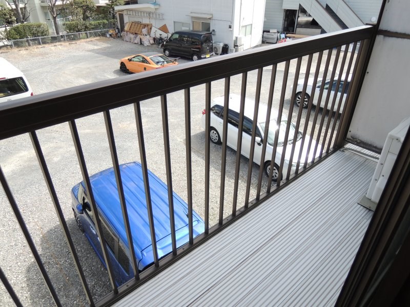 ペアハイムⅩ ベランダ