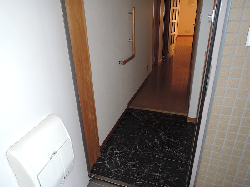 プラザサニーサイド 玄関