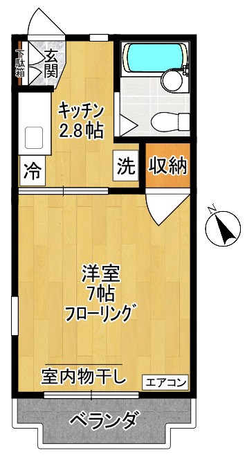 サンフォーレスト 間取り図