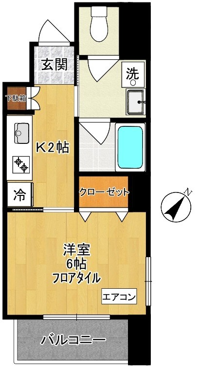 Rosso Corsa -ロッソ コルサ- 間取り図