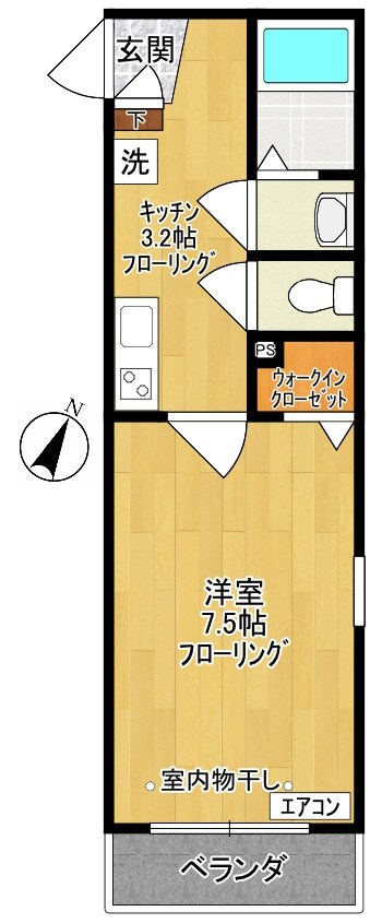 フォレスト新町 間取り図