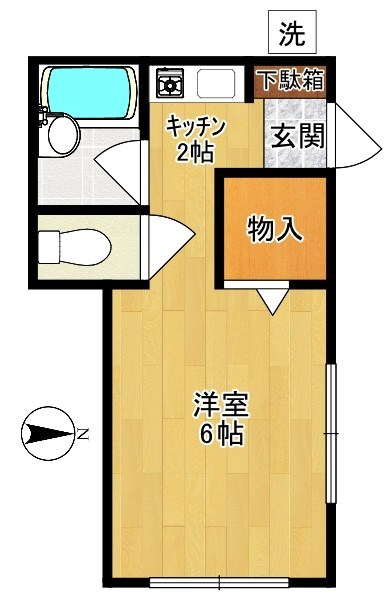 ヒルズアゼリアウエストⅡ 間取り図