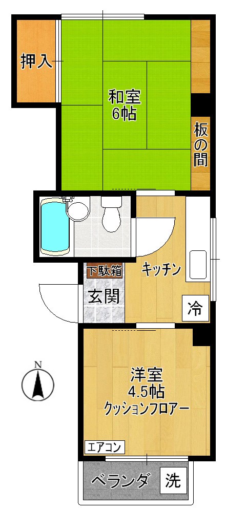会田ビル 間取り図