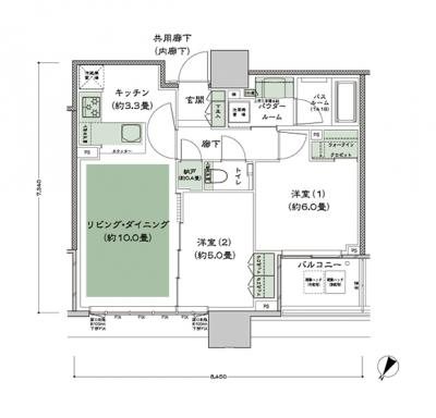 東京都豊島区南池袋１丁目 間取り
