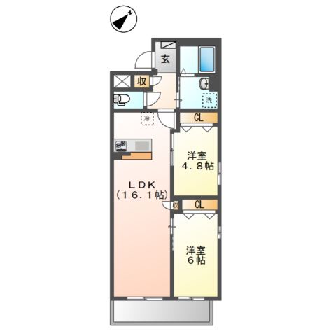 東京都板橋区小茂根３丁目 間取り