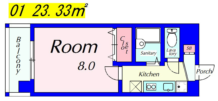 アート衣笠 間取り図