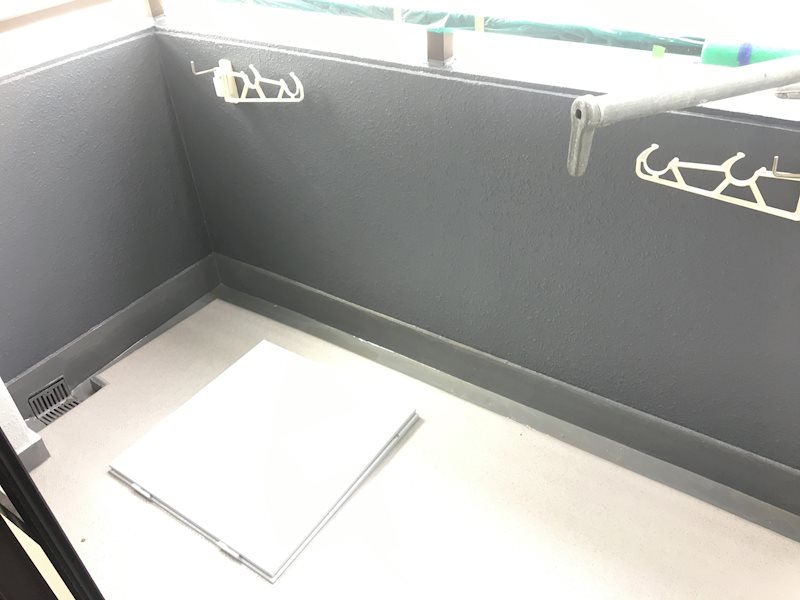 ス・プレール北野 ベランダ