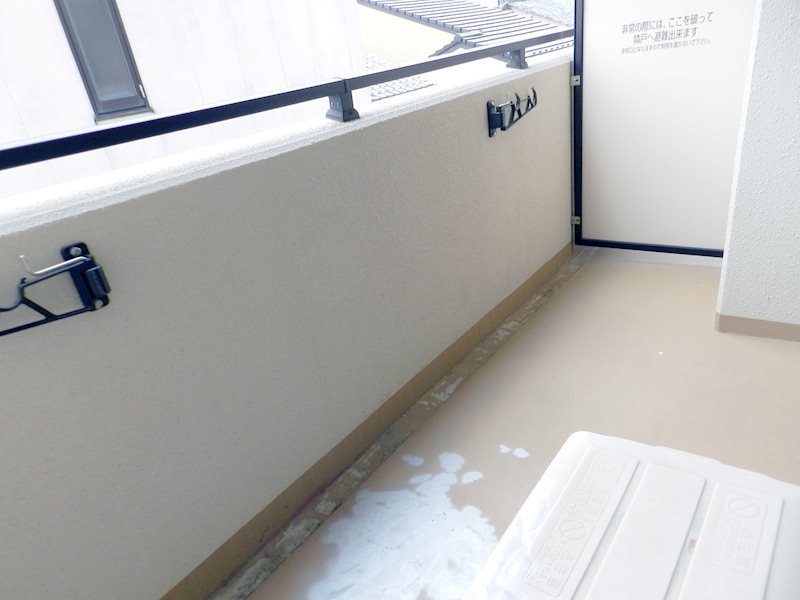 ハウスセゾン北野 ベランダ