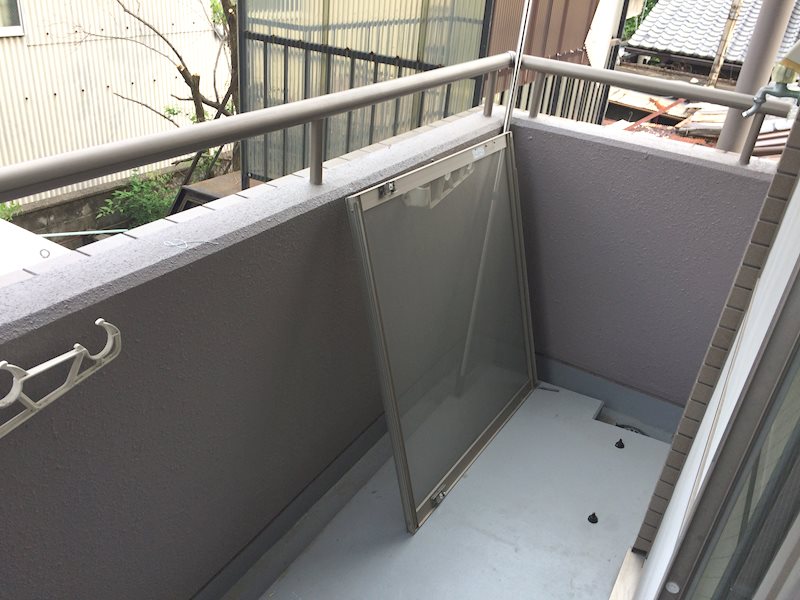 ハウスセゾン鞍馬口 ベランダ