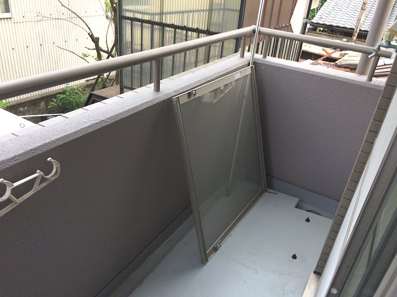 ハウスセゾン鞍馬口 ベランダ