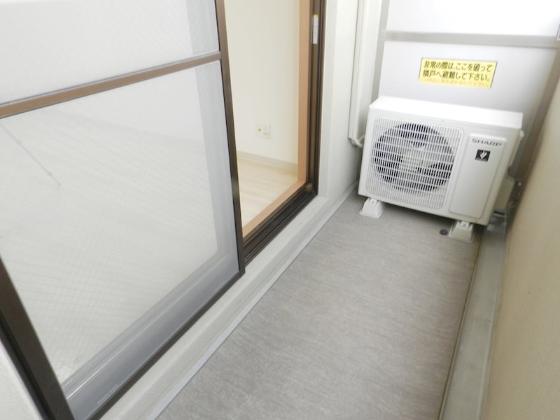 ハウゼ衣笠の杜 ベランダ