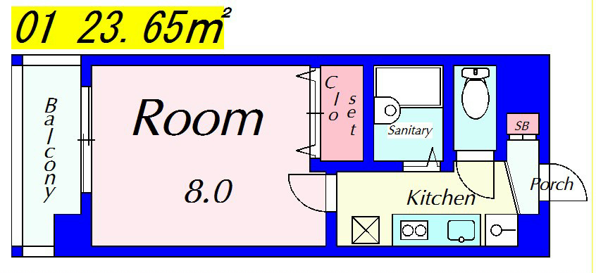 グリーンメイプル衣笠 間取り図