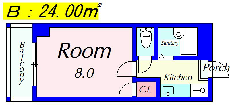 メゾン・エチーフ 間取り図