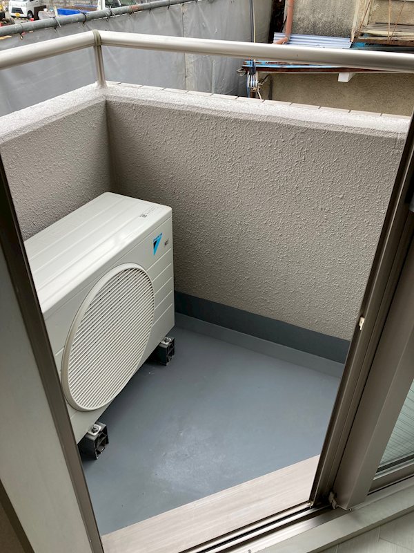 リバーサイド高野 ベランダ